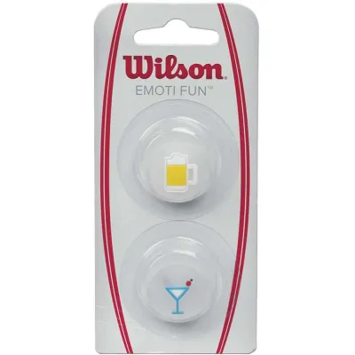 Віброгасник Wilson EMOTI-FUN BEER/MARTINI SS20 Белый (WRZ538300) - Robinzon.ua