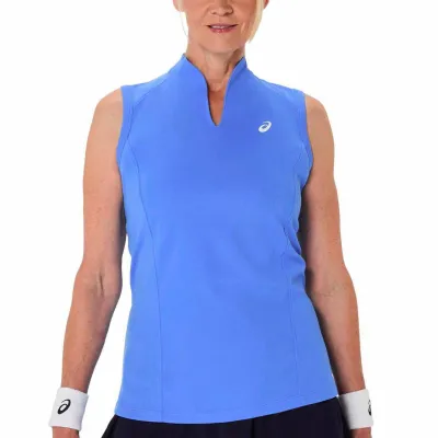 Жіноча тенісна Майка Asics  COURT TANK MIDNIGHT Блакитний M (2042A370-401 M) - Robinzon.ua