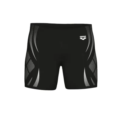 Плавки-шорти для чоловіків Arena POSEIDONIA SWIM MID JAMMER чорний, білий Чол 95 009091-501 95 - Robinzon.ua
