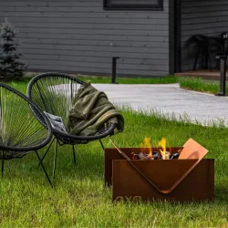 Гриль-костровище «OXA Corner» от Daddy Smoke из CorTen (чаша для огня). Гриль-костровище «OXA Corner» от Daddy Smoke из CorTen (чаша для огня). - Robinzon.ua