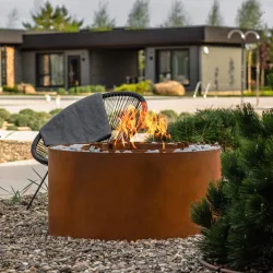Гриль-огонь OXA Round из CorTen (чаша для огня). Гриль-огонь OXA Round из CorTen (чаша для огня). - Robinzon.ua