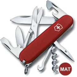 Складаний ніж Victorinox CLIMBER MAT червоний матовий лак 1.3703.M0007p Складаний ніж Victorinox CLIMBER MAT червоний матовий лак 1.3703.M0007p - Robinzon.ua