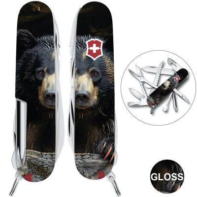 Складной нож Victorinox FIELDMASTER ANIMAL Черный медведь 1.4713.3.F1100pw - Robinzon.ua