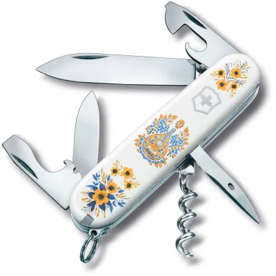 Складной нож Victorinox SPARTAN UKRAINE Украинские мотивы 1.3603.7.T1370u - Robinzon.ua
