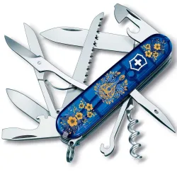 Складаний ніж Victorinox HUNTSMAN UKRAINE Українські мотиви 1.3713.T2.T1370u - Robinzon.ua