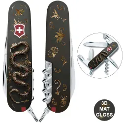 Складаний ніж Victorinox SPARTAN ZODIAC 3D Розкішна змія 1.3603.3.Z4210hk - Robinzon.ua