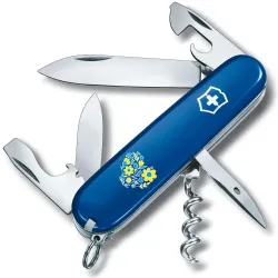 Складаний ніж Victorinox SPARTAN UKRAINE Квіткове серце 1.3603.2_T1246u - Robinzon.ua