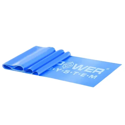 Лента-эспандер Power System PS-4121 Flat Stretch Band Level 1 Blue - Robinzon.ua