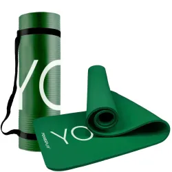 Килимок для йоги і фітнесу PowerPlay 4151 NBR 183*61*1.5 см Зелений Килимок для йоги і фітнесу PowerPlay 4151 NBR 183*61*1.5 см Зелений - Robinzon.ua