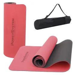 Коврик для йоги и фитнеса Power System Yoga Mat Premium PS-4060 Red - Robinzon.ua
