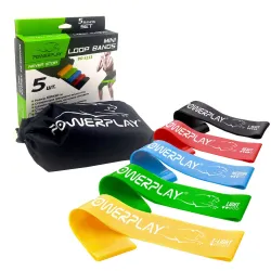 Фітнес-гумки набір із 5 шт PowerPlay 4113 Фітнес-гумки набір із 5 шт PowerPlay 4113 - Robinzon.ua