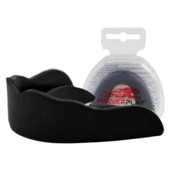 Капа боксерська PowerPlay 3318 JR дитяча (вік до 10) чорна - Robinzon.ua