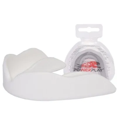 Капа боксерська PowerPlay 3309 SR доросла (вік 11+) біла - Robinzon.ua