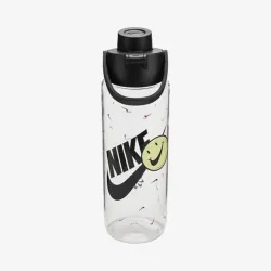 Бутылка Nike TR RENEW RECHARGE CHUG BOTTLE 24 OZ Грфический прозрачный, Черный Уни 709 мл (N.100.7637.968.24) - Robinzon.ua