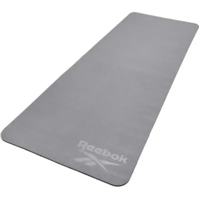 Двосторонній килимок для йоги Reebok Double Sided 4 mm Yoga Mat сірий Уні 173 х 61 х 0,4 см RAYG-11042BKGR - Robinzon.ua