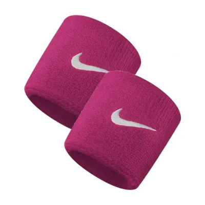 Напульсник NIKE SWOOSH WRISTBANDS 2 PK VIVID PINK/WHITE OSFM - N.NN.04.639.OS - Robinzon.ua