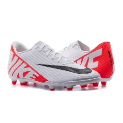 Чоловічі Бутси Nike VAPOR 15 CLUB FG/MG Білий 42.5 (7dDJ5963-600 42.5) - Robinzon.ua