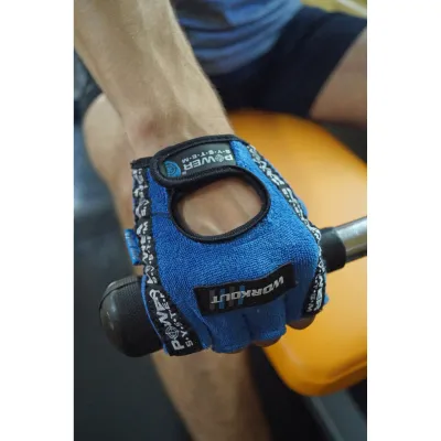 Перчатки для фитнеса и тяжелой атлетики Power System PS-2200 Workout Blue XXL - Robinzon.ua