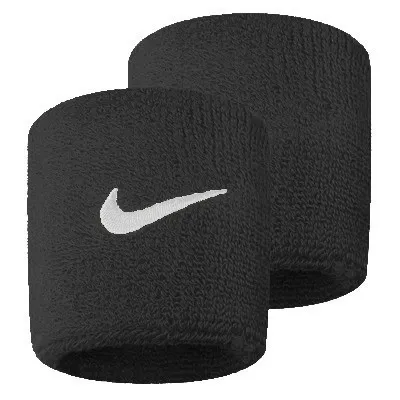 Напульсник Nike swoosh wristbands BLACK/WHITE OSFM N.NN.04.010.OS OSFM - Robinzon.ua
