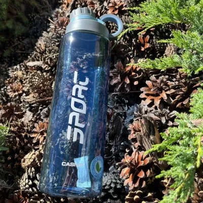 Пляшка для води CASNO 1500 мл KXN-1237 Синя - Robinzon.ua