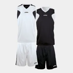 Баскетбольна форма Joma REVERSIBLE чорний,білий 3XL-4XL	 1184.001 3XL-4XL - Robinzon.ua