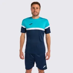 Футбольная форма Joma DANUBIO синий,бирюзовый S 102857.342 S - Robinzon.ua