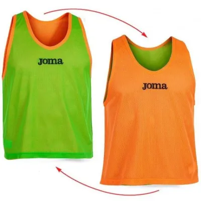 Манішка двостороння Joma BIBS Помаранчево-зелений M (101689.050 M) - Robinzon.ua