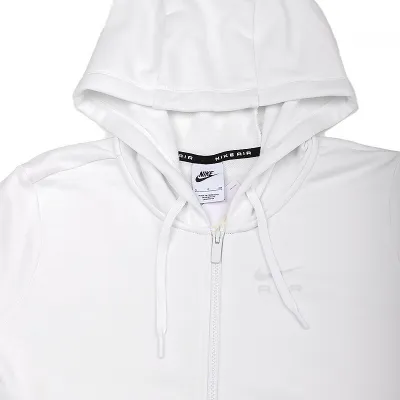 Жіноча Толстовка Nike W NSW AIR FLC HD FZ Білий M (DV8046-121) - Robinzon.ua