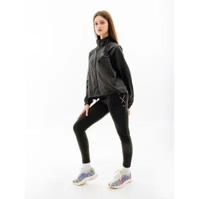Женская Ветровка Nike W NK DF AIR JACKET  Черный L (7dDX0263-010 L) - Robinzon.ua