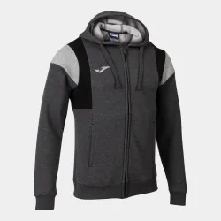 Чоловіча спортивна кофта Joma CONFORT III ZIP-UP HOODIE сірий M 102733.151 M - Robinzon.ua