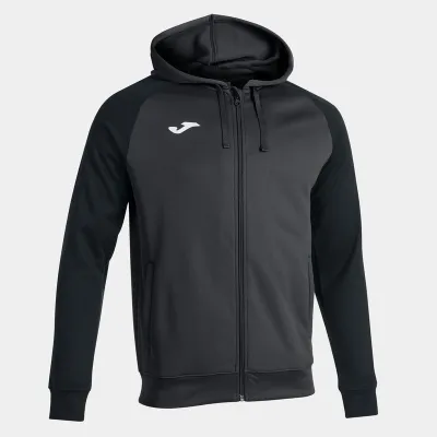 Чоловіча спортивна кофта Joma ACADEMY IV ZIP-UP HOODIE чорний XL 101967.151 XL - Robinzon.ua