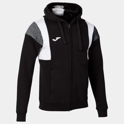 Чоловіча спортивна кофта Joma CONFORT III ZIP-UP HOODIE чорний L 102733.102 L - Robinzon.ua