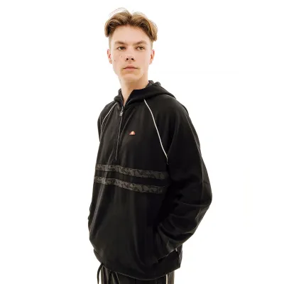 Чоловіча Кофта Ellesse 1/4 Zip Top Чорний M (7dSUT19256-011 M) - Robinzon.ua