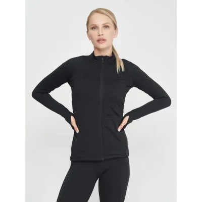 Жіноча спортивна кофта Joma ZERO FULL ZIP SWEATSHIRT чорний M 901605.100 M - Robinzon.ua