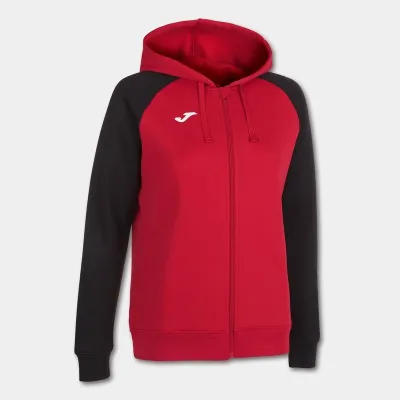 Жіноча спортивна кофта Joma ACADEMY IV ZIP-UP HOODIE красный,черный S 901336.601 S - Robinzon.ua