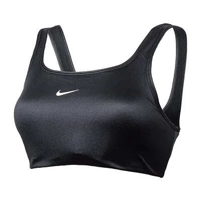 Жіночий Топ Nike W NK DF SWSH SHINE BRA Чорний S (DD1438-010) - Robinzon.ua