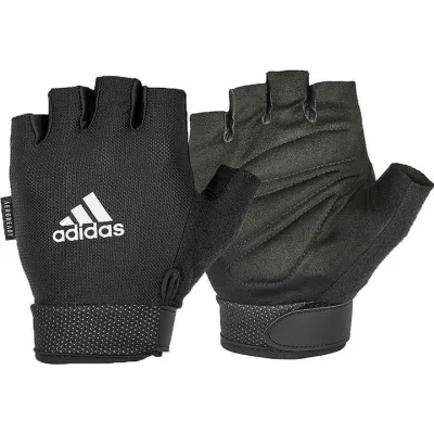 Рукавички для тренінгу Adidas Essential Adjustable Gloves чорний Уні M ADGB-12424 - Robinzon.ua