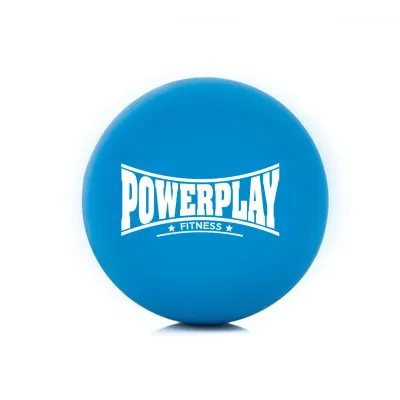 Масажний силіконовий м'яч PowerPlay PP-4354 Silicone Lacrosse Ball (6.3см.) Синій - Robinzon.ua