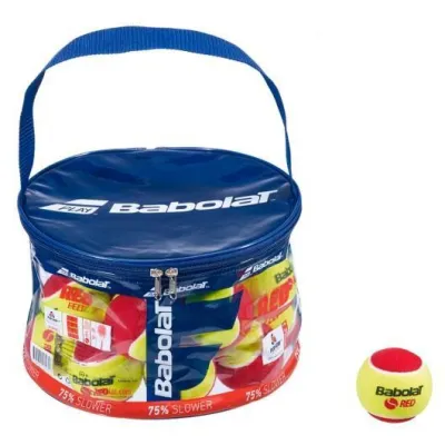 М'ячі для тенісу Babolat RED FELT X24 (24 штуки) Жовтий Червоний (516005-113) - Robinzon.ua