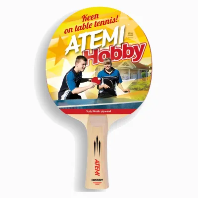 Ракетка для настільного тенісу ATEMI HOBBY (4740152100567) - Robinzon.ua