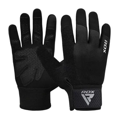 Перчатки для фитнеса RDX W1 Full Finger Plus Black XL - Robinzon.ua
