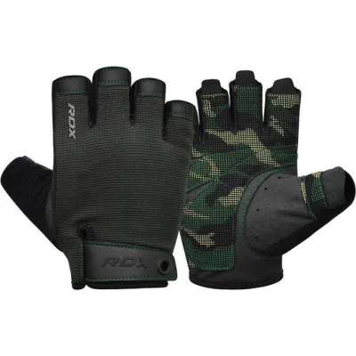 Перчатки для фитнеса RDX T2 Half Army Green PLUS-L - Robinzon.ua