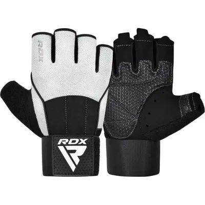 Перчатки для фитнеса RDX &nbsp;W3 WHITE WITH EVA PADDING-M - Robinzon.ua