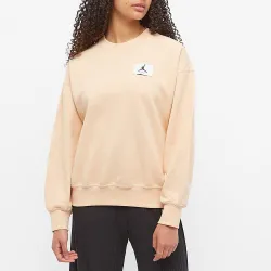 Жіноча Кофта Jordan Air Essentials Orange Бежевий XS (7dDM5189-268 XS) - Robinzon.ua