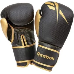 Боксерські рукавички Reebok Boxing Gloves чорний, золото Чол 16 унцій RSCB-11117GB Боксерські рукавички Reebok Boxing Gloves чорний, золото Чол 16 унцій RSCB-11117GB - Robinzon.ua