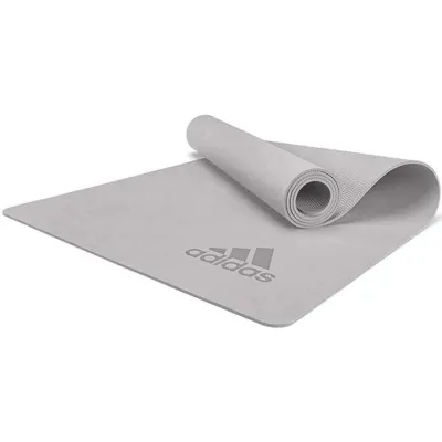 Коврик для йоги Adidas Premium Yoga Mat серый Уні 176 х 61 х 0,5 см ADYG-10300GR - Robinzon.ua