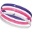 Повязки на голову Adidas Hairbands 3pk Розовый, Синий, Белый One Size (ADAC-16199) - Robinzon.ua