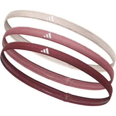 Повязки на голову Adidas Hairbands 3pk Бордовый, Бежевый One Size (ADAC-16208) - Robinzon.ua