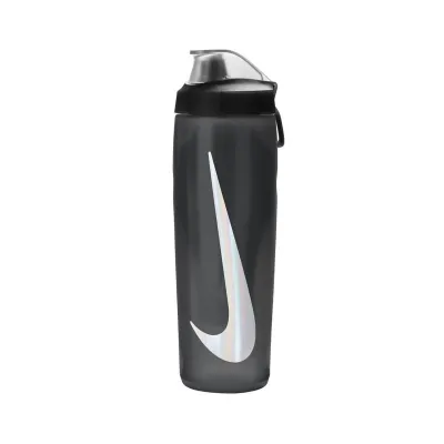 Пляшка Nike REFUEL BOTTLE LOCKING LID 24 OZ Чорний 709 мл (N.100.7668.054.24) - Robinzon.ua