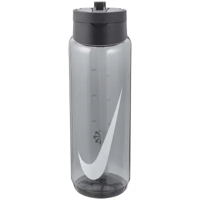Пляшка Nike TR RENEW RECHARGE STRAW BOTTLE 24 OZ Чорний, Білий 709 мл (N.100.7642.819.24) - Robinzon.ua